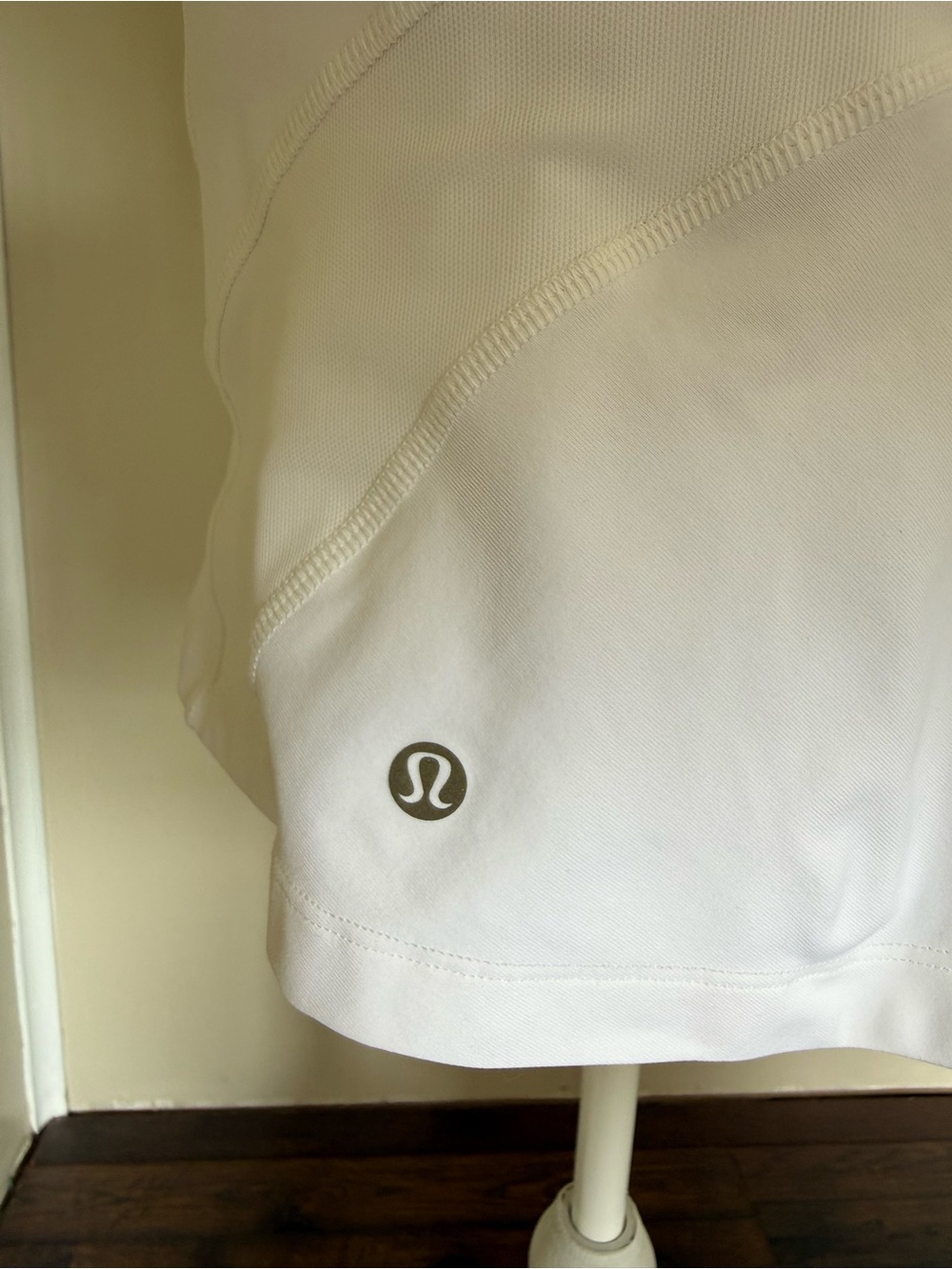 Lululemon White Athletic Tennis Dress with Flared Skirt Size Small Golf Pickleba - Picture 8 of 11